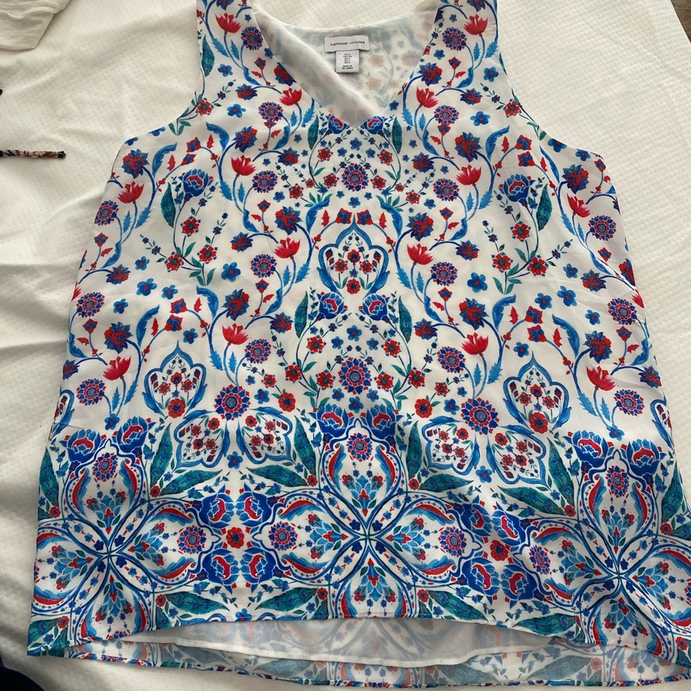 Floral tank top